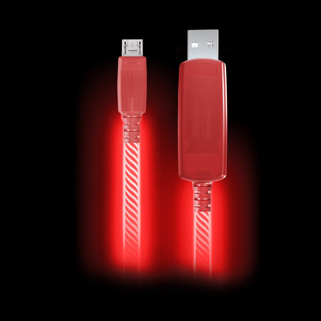 EL V2 Charge/Sync // Red (Micro USB)