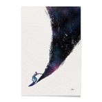 Surfin' in the Universe (16"W x 24"H x 1.5"D)