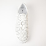 The Ninety Low Top // White Leather (US: 7.5)
