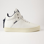 The One-Ten Mid Top // White Leather (US: 9)