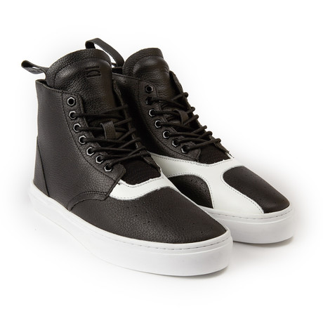 The One-Thirty High Top // Black + White (US: 8.5)