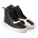 The One-Thirty High Top // Black + White (US: 8.5)