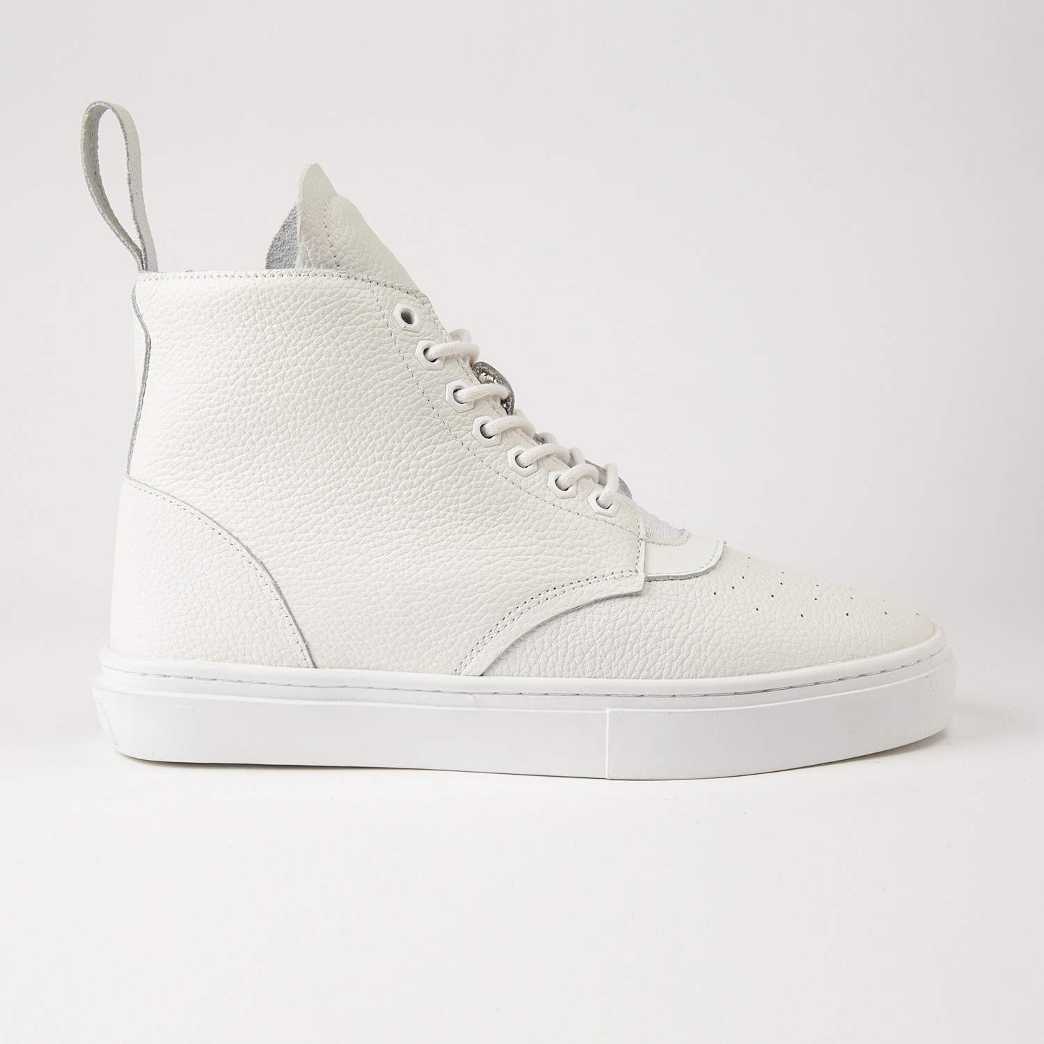 The One-Thirty High Top // White (US: 7) - Clear Weather - Touch of Modern