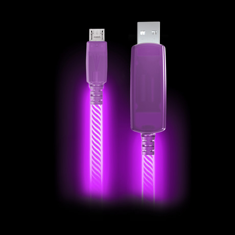 EL V2 Charge/Sync // Purple (Micro USB)