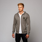 Build Hooded Lightweight Jacket // Charcoal (S)
