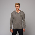 Build Hooded Lightweight Jacket // Charcoal (L)