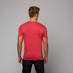 Woozie Tee // Red Heather (L)