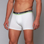 Zoom Boxer // White + Green (XL)