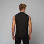 Pewter Sleeveless Shirt // Black (XS)