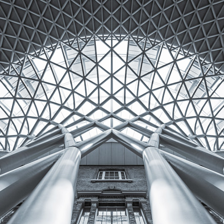 Roof at Kings Cross Station (4 Panels // 100"L x 100"W)