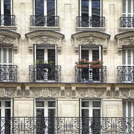 Architecture In Paris (4 Panels // 100"L x 100"W)