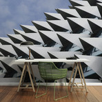 Close Up of the Esplanade Theater Roof // Singapore (4 Panels // 100"L x 100"W)