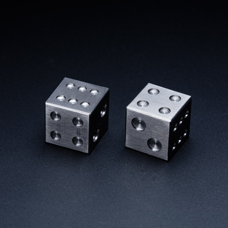 Forge Solid Dice Set // Tungsten