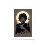 Jimi Hendrix // Framed Print (16"L x 20"H)