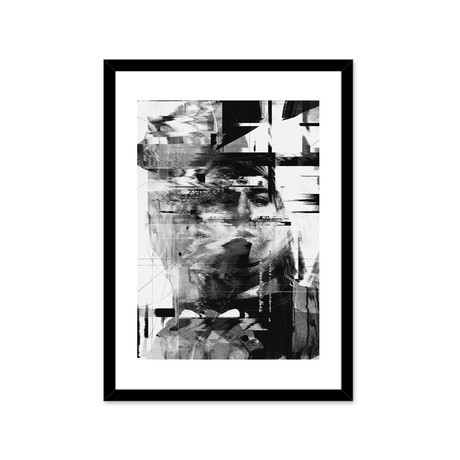 Kurt Cobain // Framed Print (16"L x 20"H)