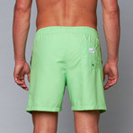 Boardies // Solid Mid-Length Short // Candy Green  (S)