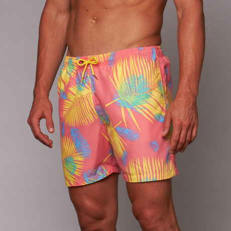 Boardies // Tropical Mid-Length Short // Floral (M)