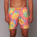 Boardies // Tropical Mid-Length Short // Floral (M)