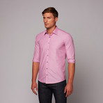 Cotton Button-Up Shirt //  Pink (2XL)