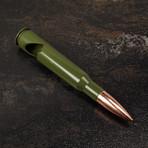 Standard Issue "Bullet" Bottle Opener // Green