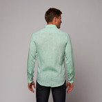 Pure Linen Shirt // Green (S)