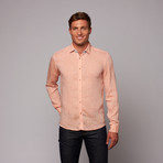 Pure Linen Shirt // Orange (L)