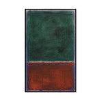 Green and Maroon 1953 (9.9"W x 16.25"H)