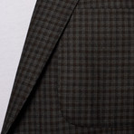English Laundry // Microcheck Gingham Sportcoat // Black + Grey (US: 42S)