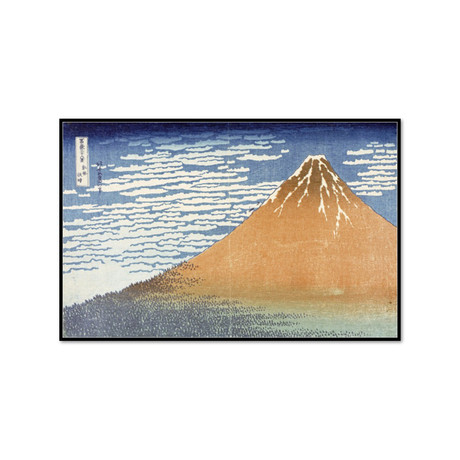 Fine Wind, Clear Morning (The Red Fuji) (10.8"L x 16.5"W)