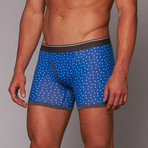 Bottoms Out // Boxer Briefs // Black + Blue + Orange // 3 Pack (S)