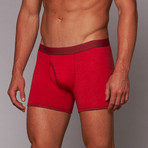 Boxer Briefs // Red + Grey + Light Blue // Pack of 3 (S)