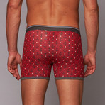 Boxer Briefs // Navy + Light Blue + Red // Pack of 3 (M)