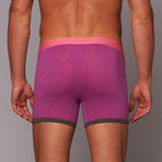 Boxer Briefs // Purple + Black + Blue // Pack of 3 (S)