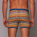 Boxer Briefs // Geometric Print // Pack of 3 (XL)