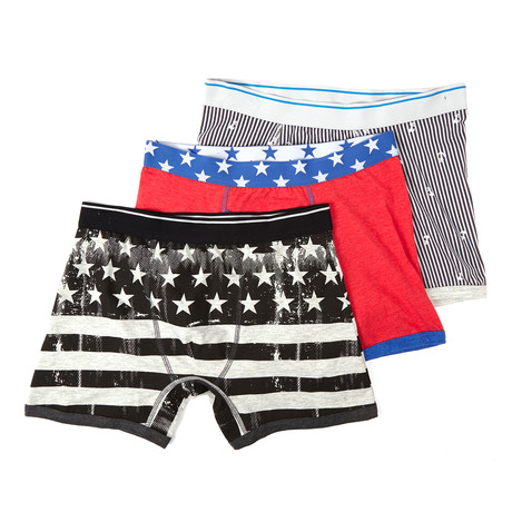 Boxer Briefs // Patriotic // 3 Pack (S)