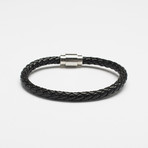 Genuine Braided Bracelet + Magnetic Clasp