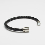 Genuine Braided Bracelet + Magnetic Clasp