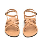 Folegandros Multi Strap Leather Sandal // Natural (Euro: 44)