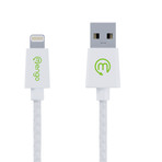 USB MFI Braided Lightning Cable