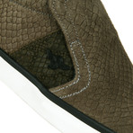 Vento Slip On // Grey + Olive (US: 7)