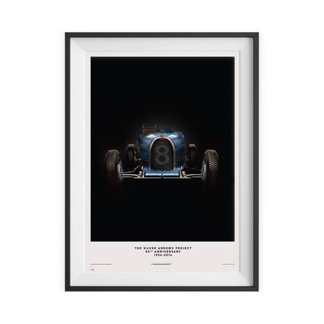 Bugatti T35C // Poster