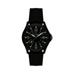 Officer Pro (Black Silicone Strap)