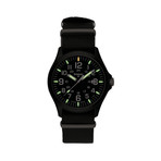 Officer Pro (Black Silicone Strap)