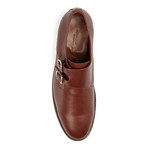 Lanciano Leather Double Monk // Brandy Calf (US: 9)