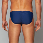 Sport Bikini // Navy + White (XL)