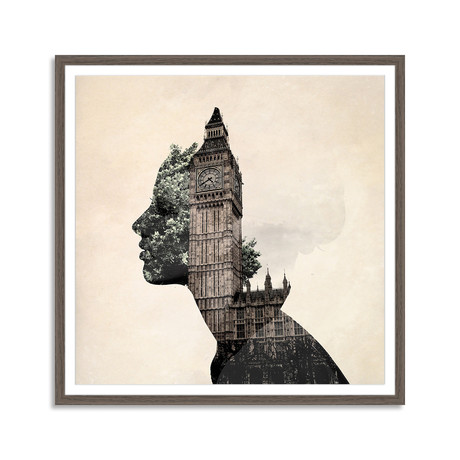 London On My Mind (16" x 16")