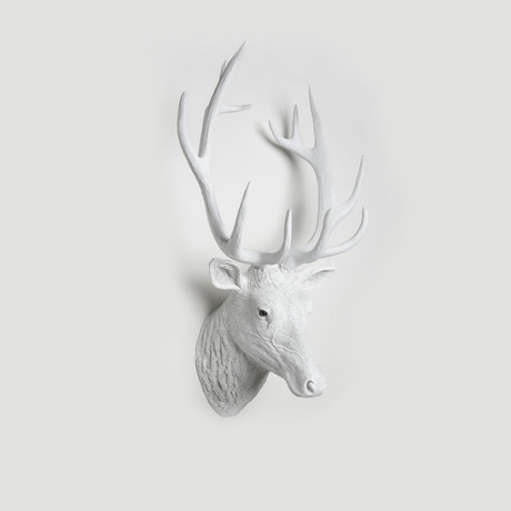 Deer Head (White)