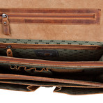 Jakov // Country Leather Briefcase