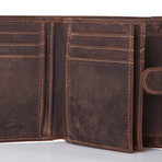 Scot // Country Leather Wallet // Brown