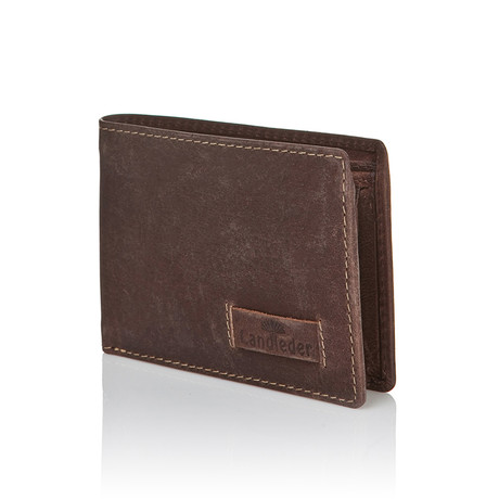 Gentlemen's Leather Wallet // Brown